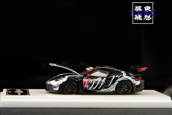 Demon King 1/64 獨家模具 保時捷 GT3 RS 化骨龍塗裝 前機蓋 門可開