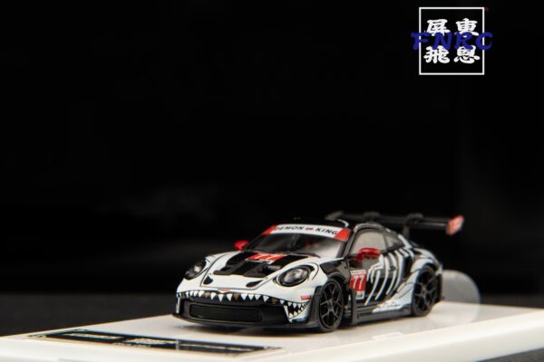 Demon King 1/64 獨家模具 保時捷 GT3 RS 化骨龍塗裝 前機蓋 門可開