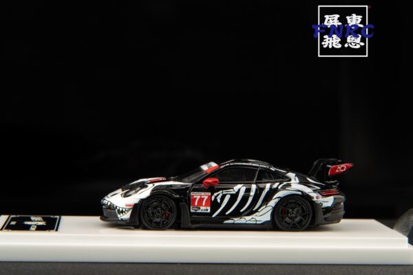 Demon King 1/64 獨家模具 保時捷 GT3 RS 化骨龍塗裝 前機蓋 門可開