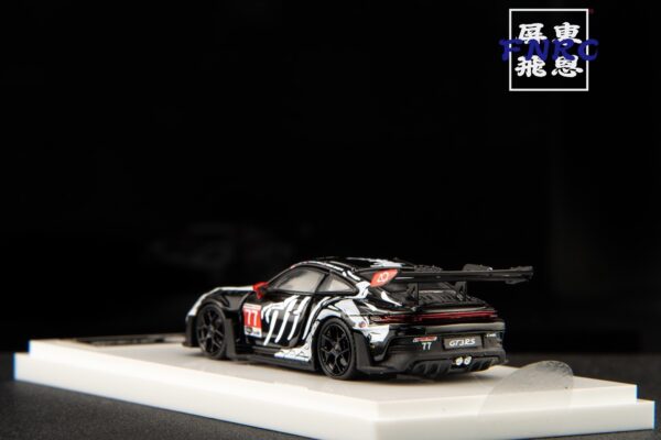 Demon King 1/64 獨家模具 保時捷 GT3 RS 化骨龍塗裝 前機蓋 門可開