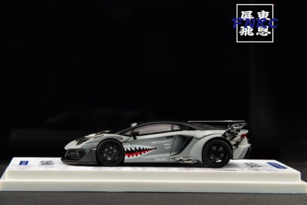 SC 1/64 藍寶堅尼 LBWK GTEVO 鯊魚嘴塗裝