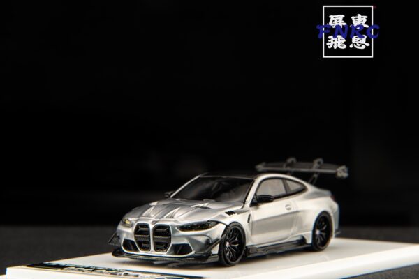 SW 1/64 BMW M4 G82 GTR 絲緞銀