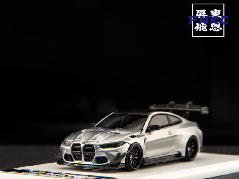 SW 1/64 BMW M4 G82 GTR 絲緞銀