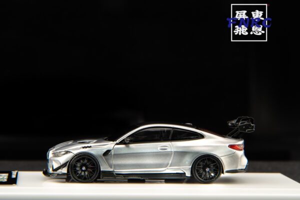 SW 1/64 BMW M4 G82 GTR 絲緞銀