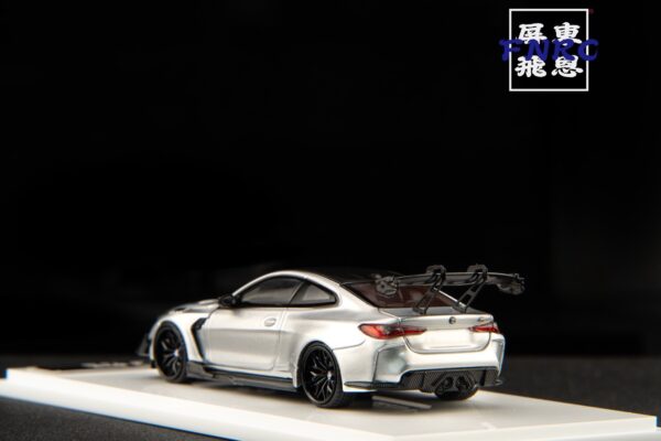 SW 1/64 BMW M4 G82 GTR 絲緞銀