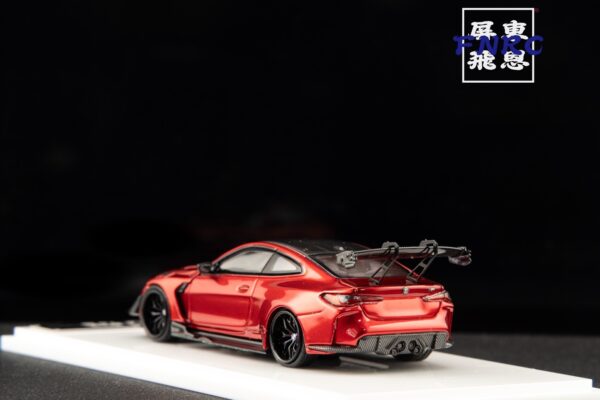SW 1/64 BMW M4 G82 GTR 透明紅