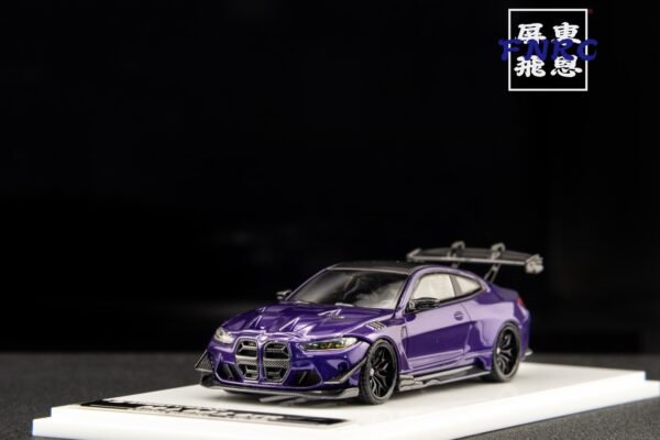 SW 1/64 BMW M4 G82 GTR 閃電紫