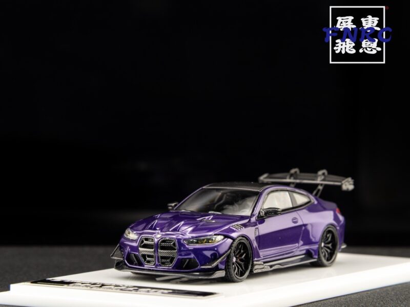 SW 1/64 BMW M4 G82 GTR 閃電紫