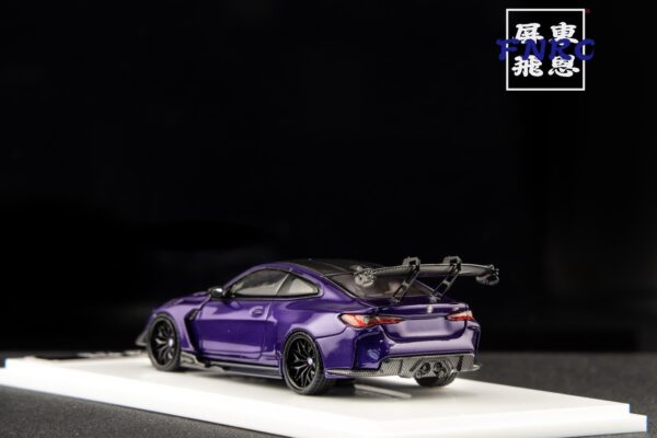 SW 1/64 BMW M4 G82 GTR 閃電紫