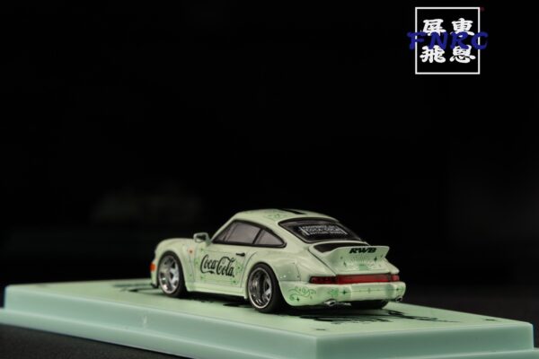 Tarmac Works 1/64 保時捷 RWB 964 蒂芬尼可口可樂塗裝