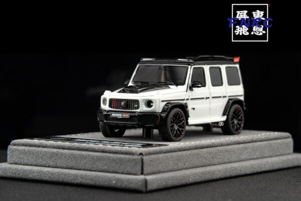 Hermes Collection 1/64 精品 Brabus 900 白色 樹脂模型
