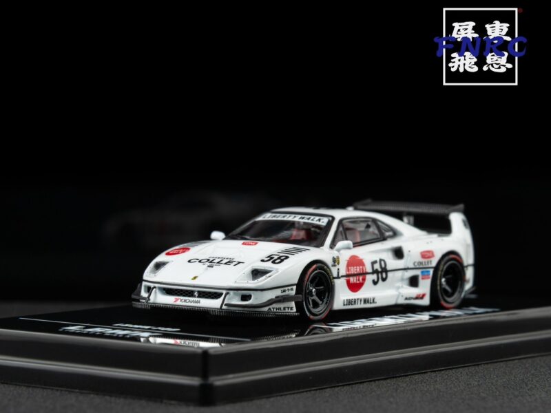 INNO 1/64 法拉利 LBWK F40 Collet白色 (機率抽隱藏版) INNO 1/64 法拉利 LBWK F40 Collet白色 (機率抽隱藏版)