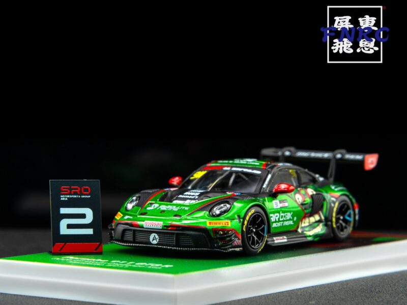 AR 1/64 保時捷 911 GT3 R EVO 巴龍 彩繪 賽車版 AR 1/64 保時捷 911 GT3 R EVO 巴龍 彩繪 賽車版