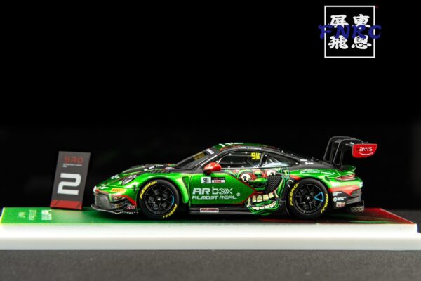 AR 1/64 保時捷 911 GT3 R EVO 巴龍 彩繪 賽車版