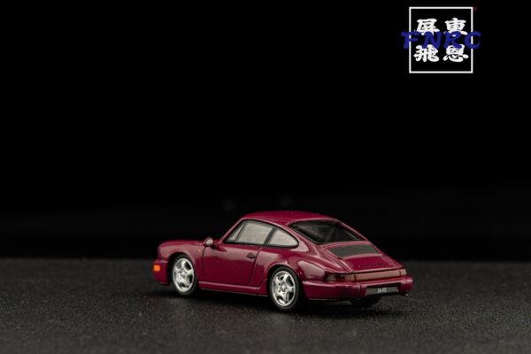 德國Schuco 1/64 保時捷 911 964 經典 RS Ruby Star 配色 - 圖片 3