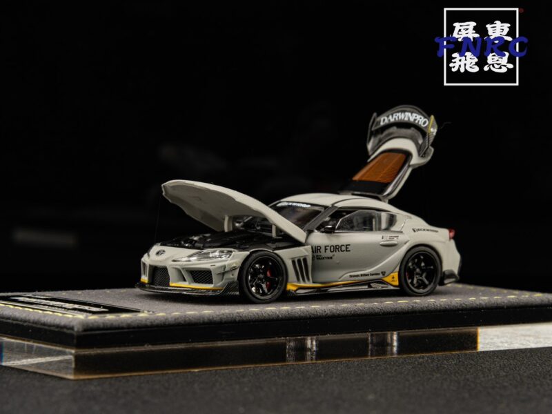 TOPART 1/64 北京會展限定 Toyota Supra A90 達爾文塗裝 全可開合金汽車模型