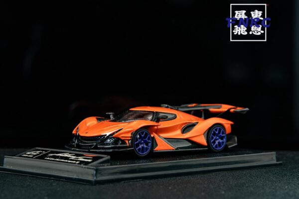 《車友代標》 SCA 1/64 阿波羅 IE 橘色