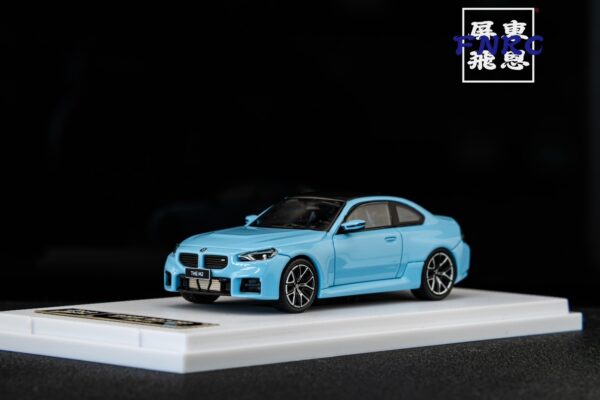 《車友代標》HW 1/64 BMW M2 G87 初代配色 阿布扎比藍