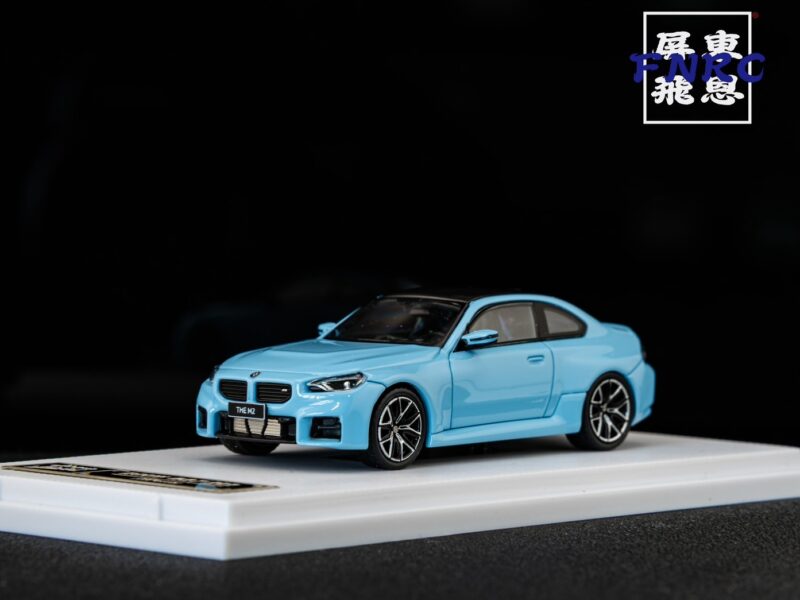 《車友代標》HW 1/64 BMW M2 G87 初代配色 阿布扎比藍