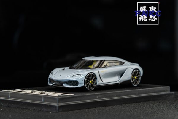 《車友代標》TIMEMICRO 1/64 科尼賽克 Gemera 水泥灰