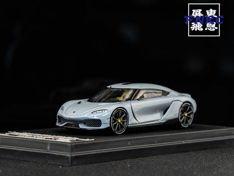 《車友代標》TIMEMICRO 1/64 科尼賽克 Gemera 水泥灰