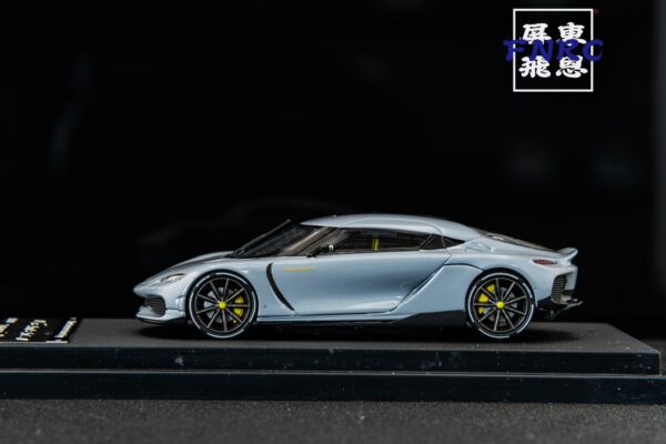 《車友代標》TIMEMICRO 1/64 科尼賽克 Gemera 水泥灰