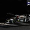 《車友代標》SW 1/64 Nissan GTR LBWK R34 黑白色 引擎蓋可開