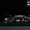 《車友代標》SW 1/64 Nissan GTR LBWK R34 黑白色 引擎蓋可開