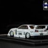 《車友代標》SW 1/64 Nissan GTR LBWK R34 白色 引擎蓋可開