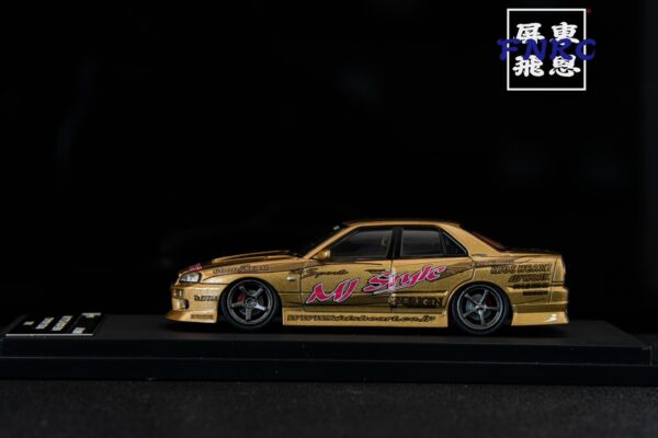 《車友代標》 Mortal Model Nissan ER34 D1GP 金色