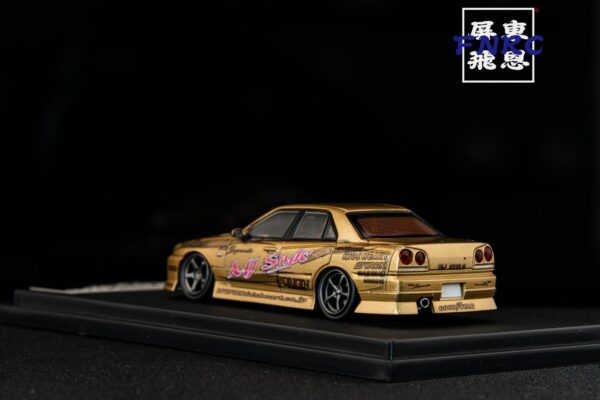 《車友代標》 Mortal Model Nissan ER34 D1GP 金色