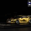 《車友代標》 MC 1/64 Nissan LBWK GTR R35 電鍍金