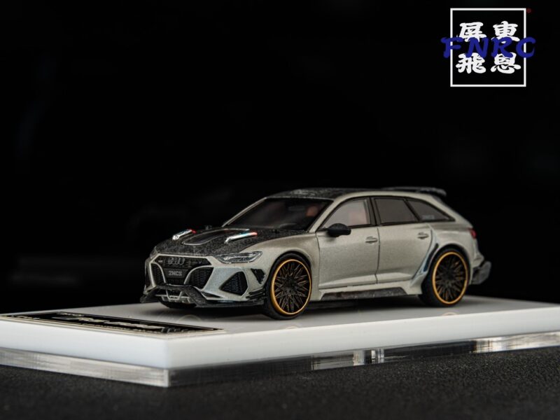 《車友代標》 Top Model 1/64 Audi RS666 段碳套件包覆