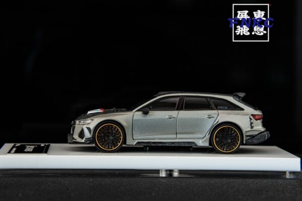 《車友代標》 Top Model 1/64 Audi RS666 段碳套件包覆