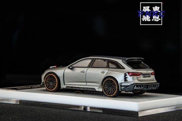 《車友代標》 Top Model 1/64 Audi RS666 段碳套件包覆