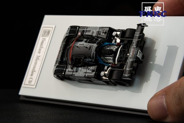 《車友代標》YS Model 1/64 Sauber 賓士 C9 1988 LeMans藍色63 前後可開