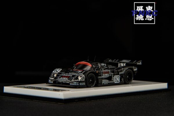《車友代標》YS Model 1/64 Sauber 賓士 C9 1988 LeMans藍色63 前後可開