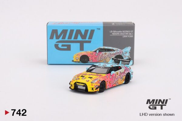 《車友代標》 MINI GT No.742 LBWK GT NISSAN 35GT-RR Ver.1 LBWK KUMA