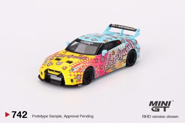 《車友代標》 MINI GT No.742 LBWK GT NISSAN 35GT-RR Ver.1 LBWK KUMA