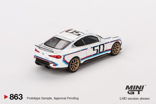 《車友代標》 MINI GT No.863 BMW 3.0 CSL White