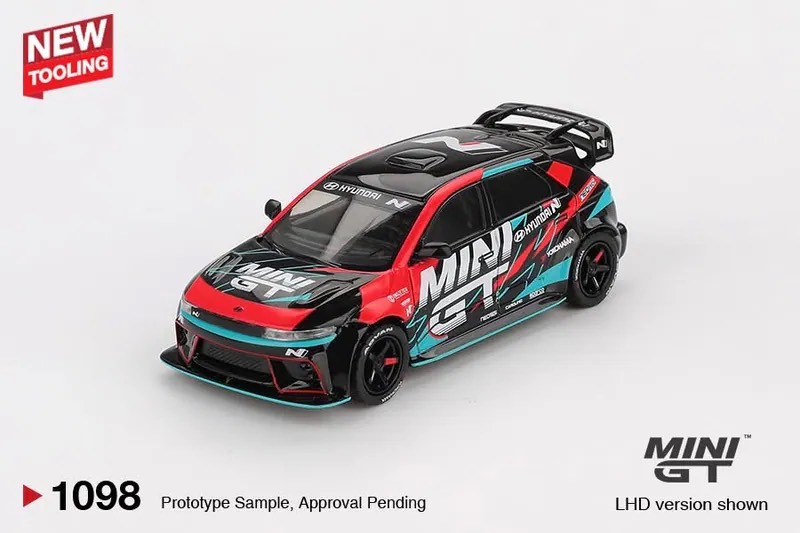 《車友代標》Mini GT 1098 Hyundai Ioniq 5N MINI GT RS-01T 2025 Tokyo Auto Salon 《車友代標》Mini GT 1098 Hyundai Ioniq 5N MINI GT RS-01T 2025 Tokyo Auto Salon
