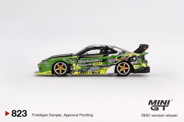《車友代標》 MINI GT No.823 Nissan LBWK S15 2024 Formula Drift Japan