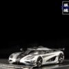 SCA 1/64 科尼賽克 Agera RS 銀色