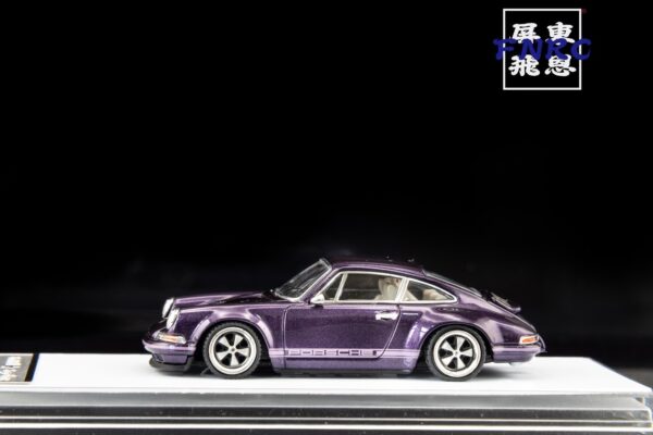 Zinct Model 1/64 保時捷 Singer Coupe 紫色