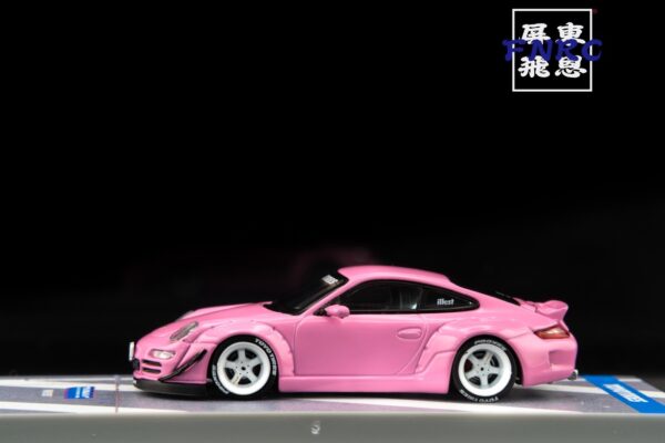 Tarmac Works 1/64 保時捷 RWB 997 粉色