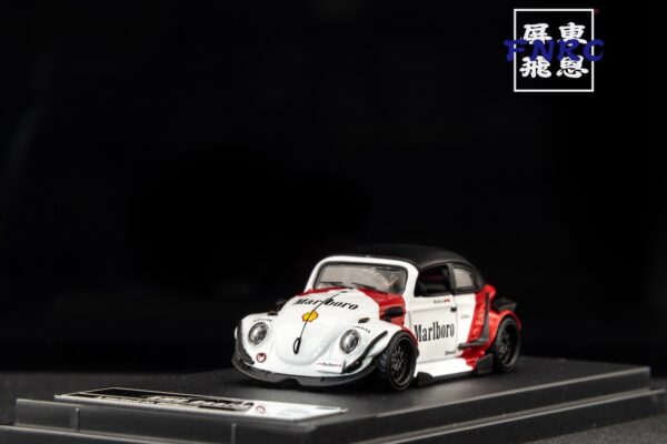 HKM 1/64 福斯 RWB 金龜車 萬寶路塗裝 附多組配件