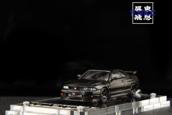 FH 1/64 Nissan GTR R33 全碳纖 引擎蓋可開