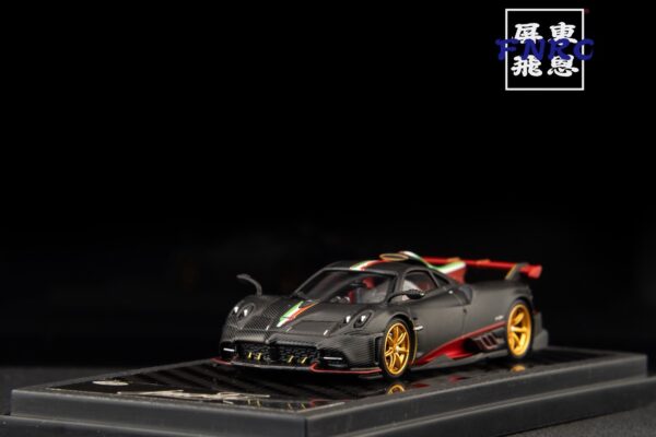 LCD 1/64 帕加尼 imola 義大利國旗 全碳纖
