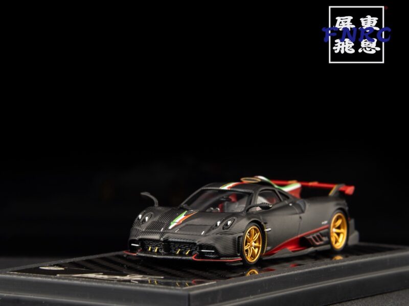 LCD 1/64 帕加尼 imola 義大利國旗 全碳纖
