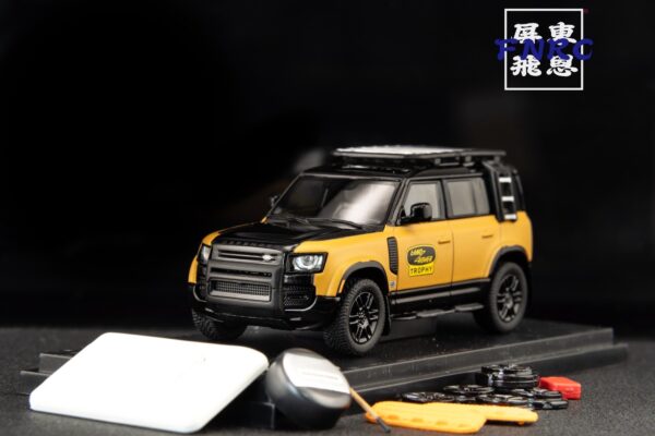 AR 1/64 陸虎 Defender 110 2022 致敬款 附多配件